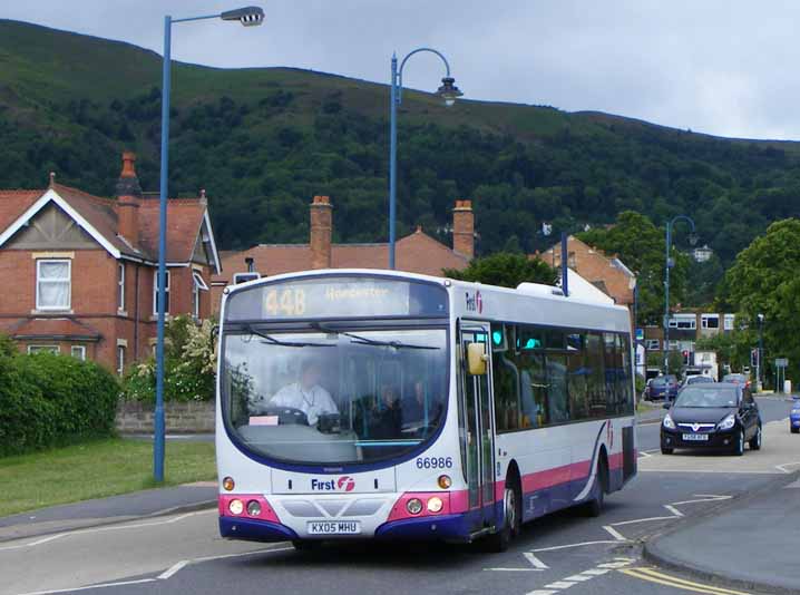 First Midland Red Volvo B7RLE Wright 66986